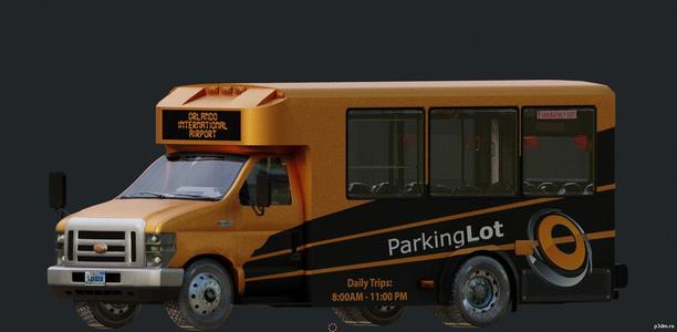 Shuttle Bus - Ready to print