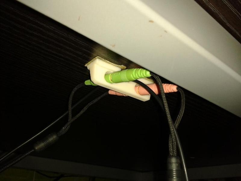 Dual Jack cable holder