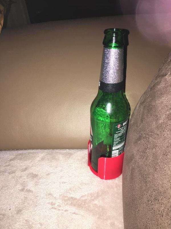 Porta birra da divano. Beer stand