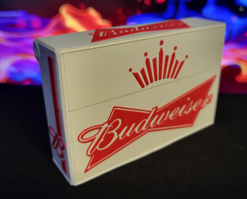 Budweiser skin for Iqos Terea, Heets box with frame