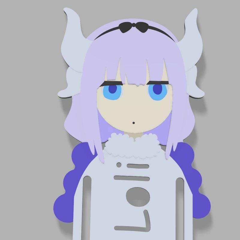 Kanna Kamui - Book Mark - Kobayashi Maid Dragon