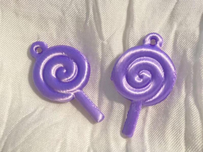 3D Printed Donut Earrings