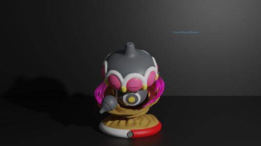 Claydol presupported 3D print model