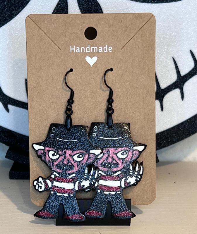 Freddy Krueger Earrings