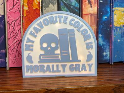 Morally Gray BookNook Lightup Spicy Shelf Decor