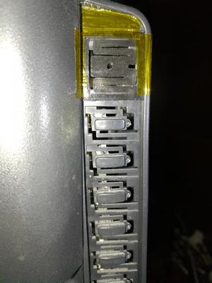 TV button