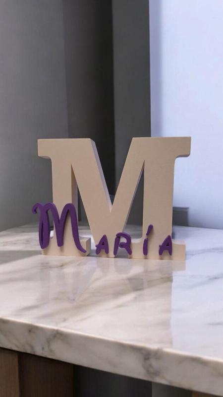 Letter M and Word Maria