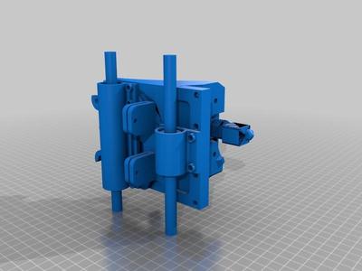 Taz 4 (or 5) Hot End Extruder Bracket Clamp (Update 03/11/18)