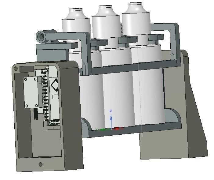 E-liquid mixer - swiveler