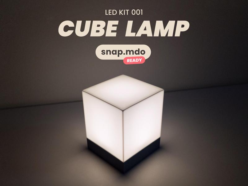 Cube Lamp - snap.mdo - Kit 001