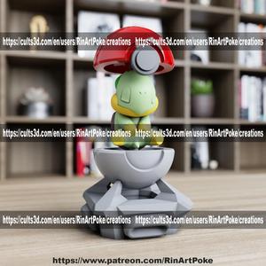 Turtwig in the lab from pokemon