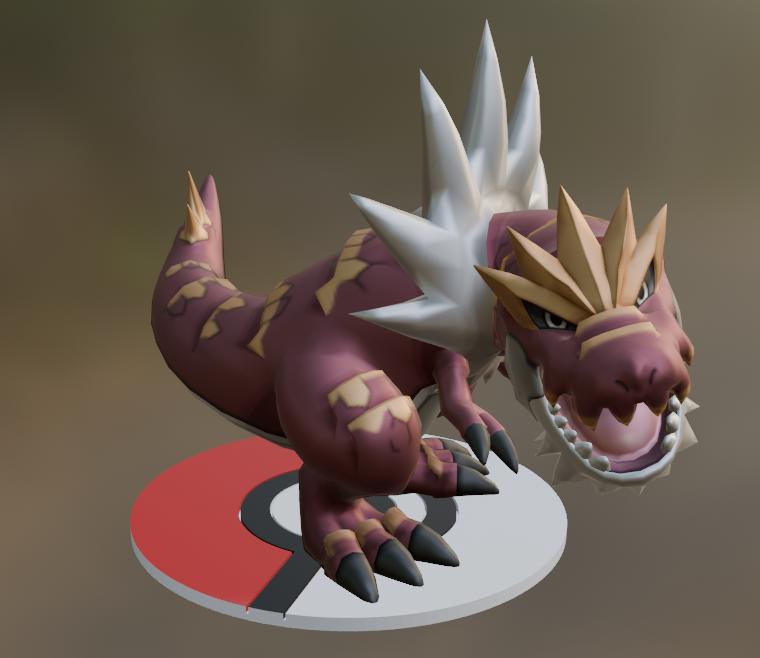 TYRANTRUM - REX DINOSAUR POKEMON