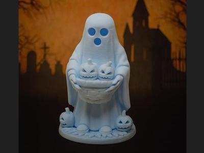 Pumpkin Ghost – The Little Spooky Bringer