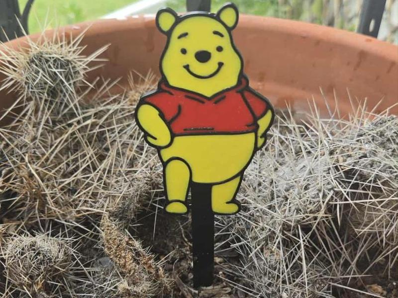 Winnie The Pooh Garden Stake