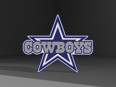 Dallas Cowboys Logo Lightbox