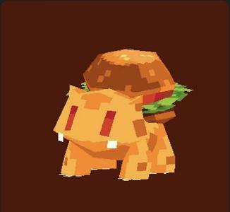 bulbasaur burger / pokemon burger