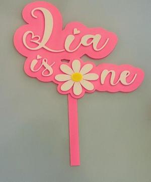 Lia cake topper