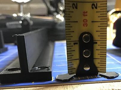 Barn door slide track - Long