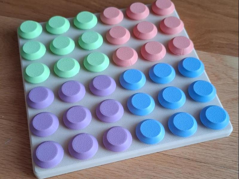 Button Pegboard