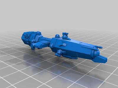 Spacefleet A-H Alliance Corvette Collection (2mm)
