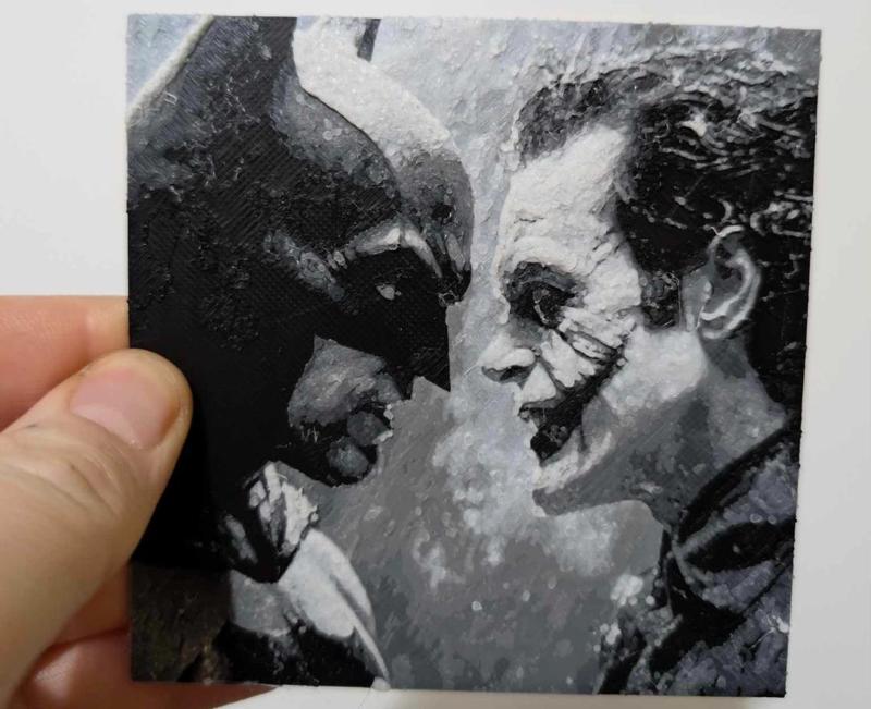 batman and joker hueforge