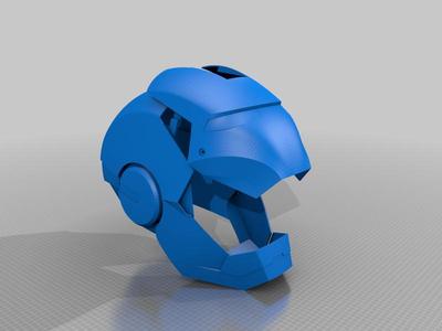 Iron Man Helmet With Opening Mechanism