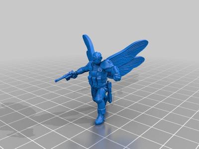 Yinchorri Guerilla with Flutter-Pack (Star Wars Legion)