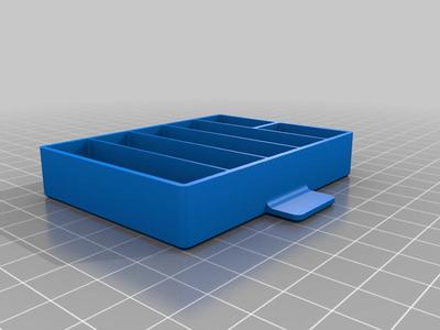 Drawer box with six #12 compartments