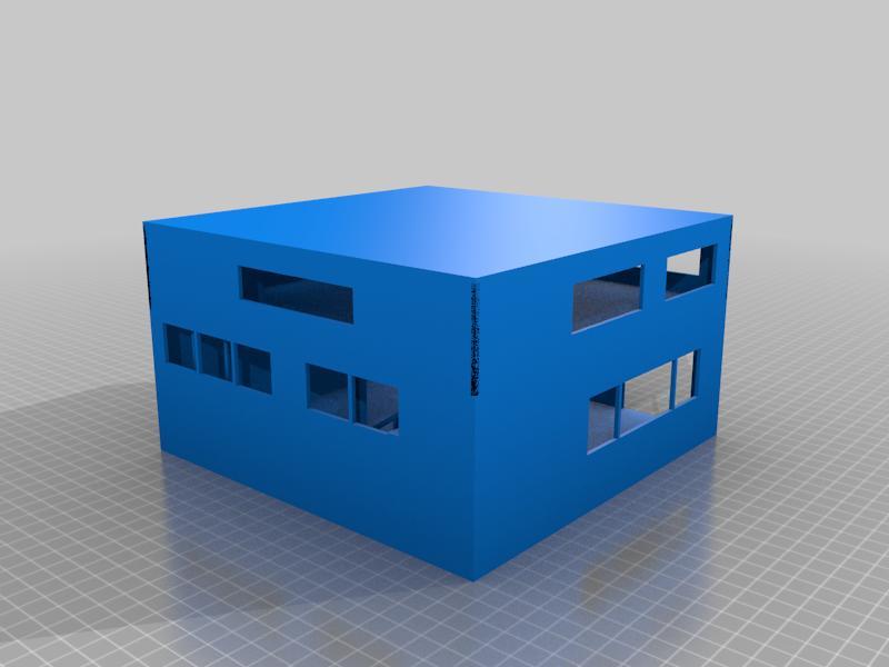 H0 1:87 fire department building