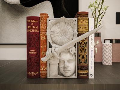 Dune Book Nook and Wall Mount