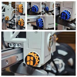 Elegant Fan Cover for A1 and A1 Mini 3D Printers