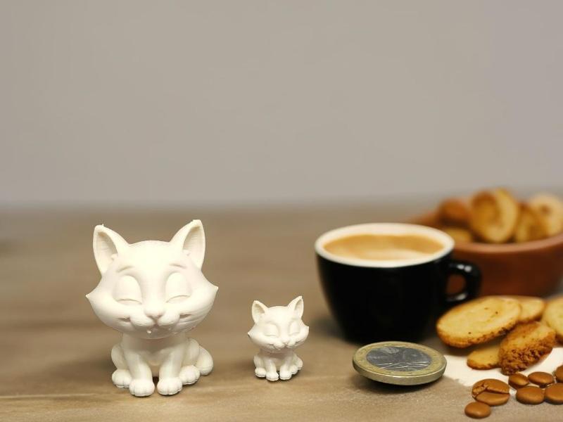 TWO CUTE MINI KITTENS EASY TO PRINT