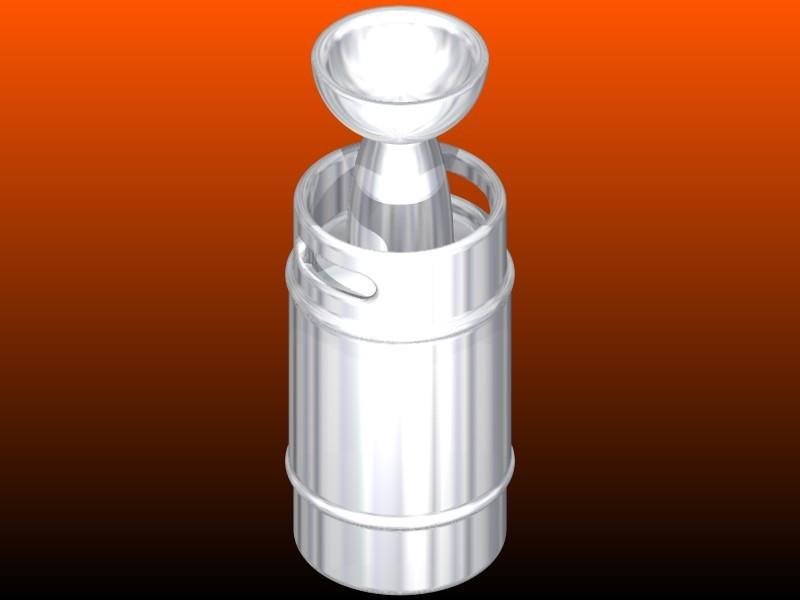 Ice Hockey Beer League Keg Cup