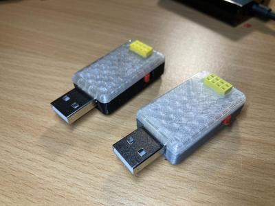  CH340 USB ESP01 programmer with switch (remix)