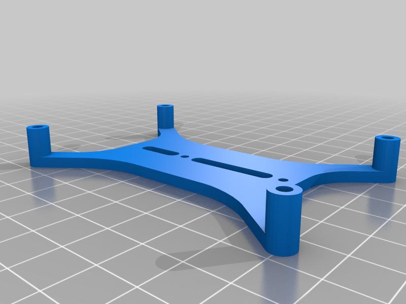 Orange Pi 3 LTS mount Voron 2.4 - with holes