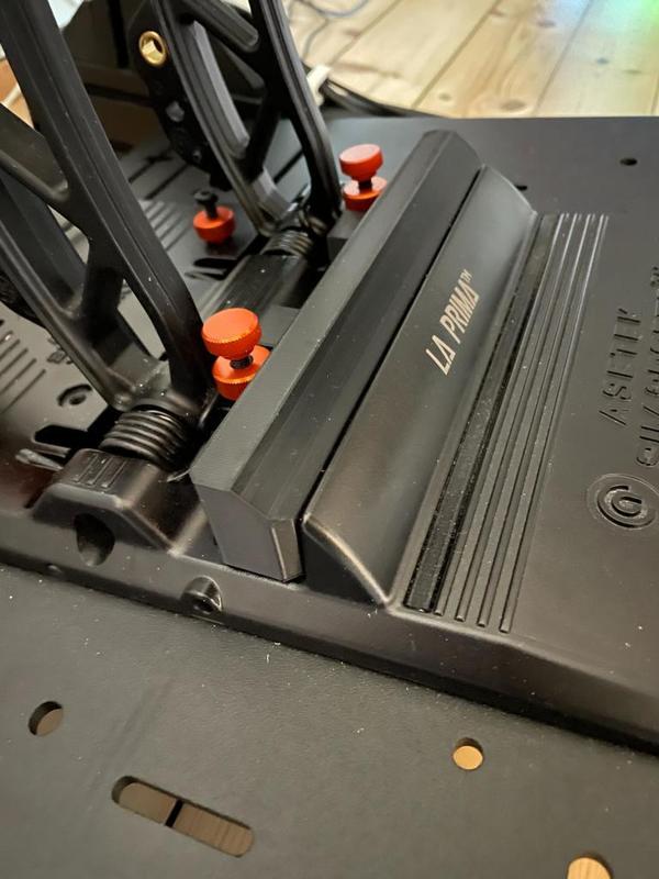 Asetek Pedal Heel Gap Remover and added Support