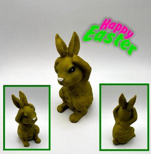 Golden Easter Bunny
