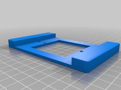 Wall plate adapter EU-UK switch mount
