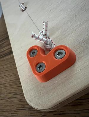 Box Lid Corner Stop with notch   