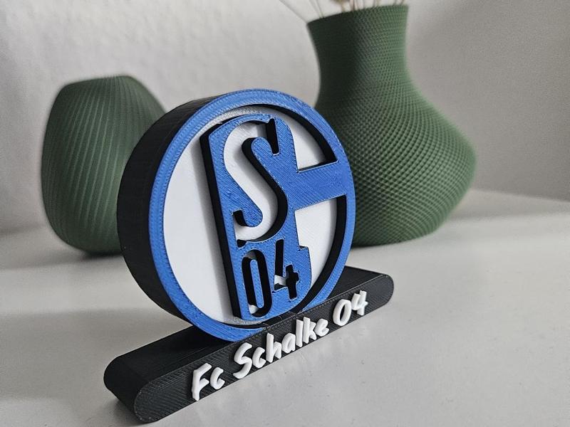 Schalke 04 Fan Stand-up Figur Souvenir