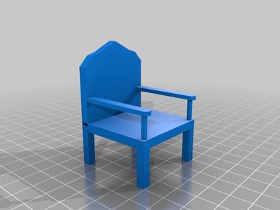 DnD dice chair