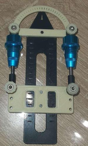 RC shock absorber equalizer