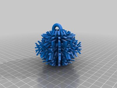 Snow Flake inspired ornaments