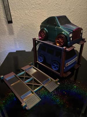 multi-level voiture caricature   