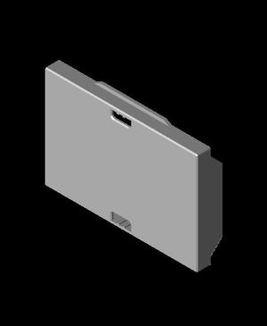 Canon LP-E6 Battery Cover.stl