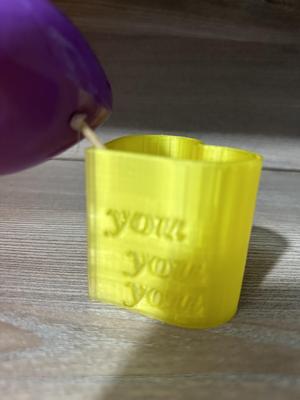 vaso cuore you love