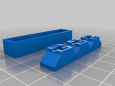 Segmented Display Frame for LED Strips