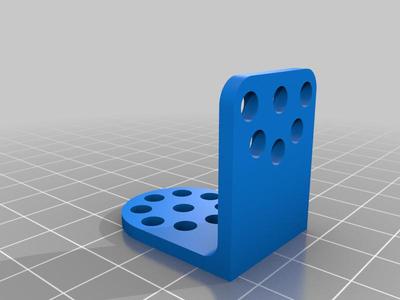 L-shaped bracket for mounting on mbot