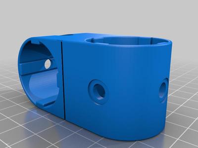 W5AIR Round Extrusion 90° Coupler