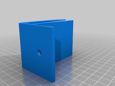 Camera mount for glass